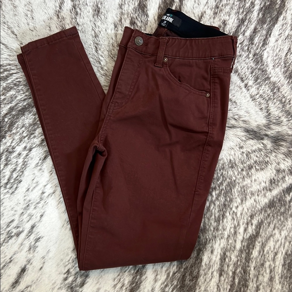 LuLaRoe Reddish-Brown Jeans